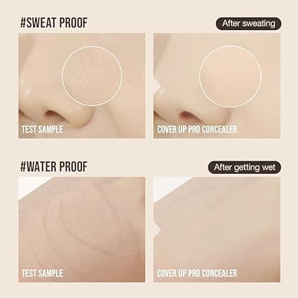 3 in 1 concealer palette Full coverage | Hides Blemishes, Flaws & Dark circle | Long-lasting.